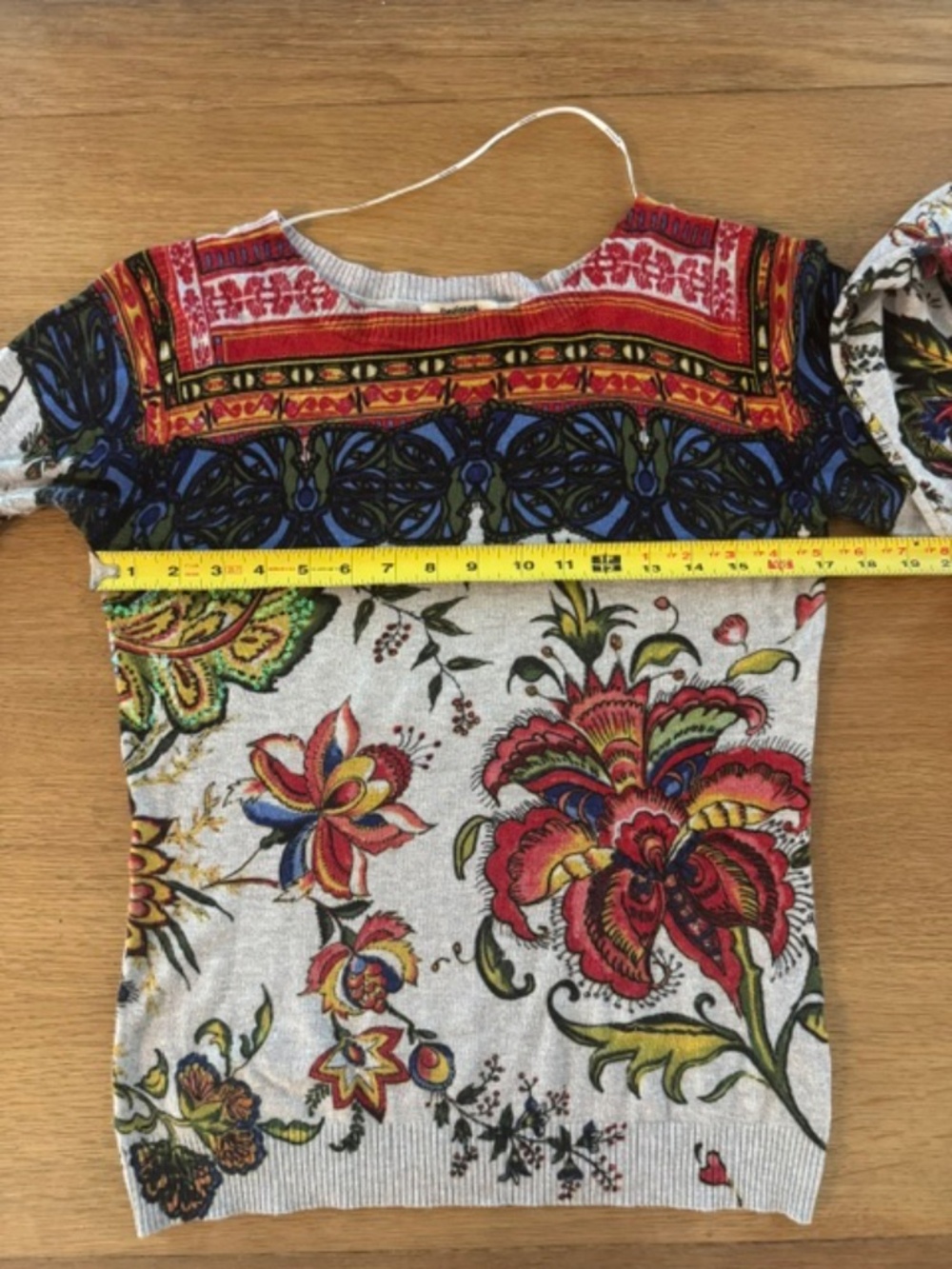 DESIGUAL Knit sweater. With sequin details. M. Like new - Picture 9 of 11